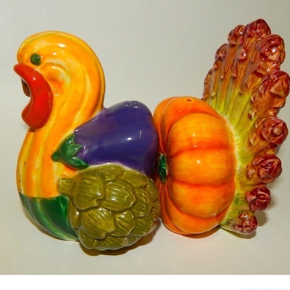 DEPARTMENT 56 INC. Turkey Salt & Pepper 1PC Shaker